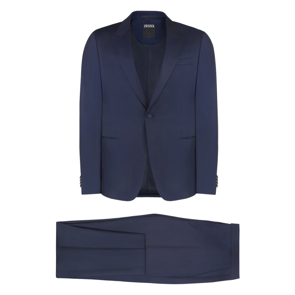 Suits > Suit Sets > Single Breasted Suits - - Ermenegildo Zegna - Modalova
