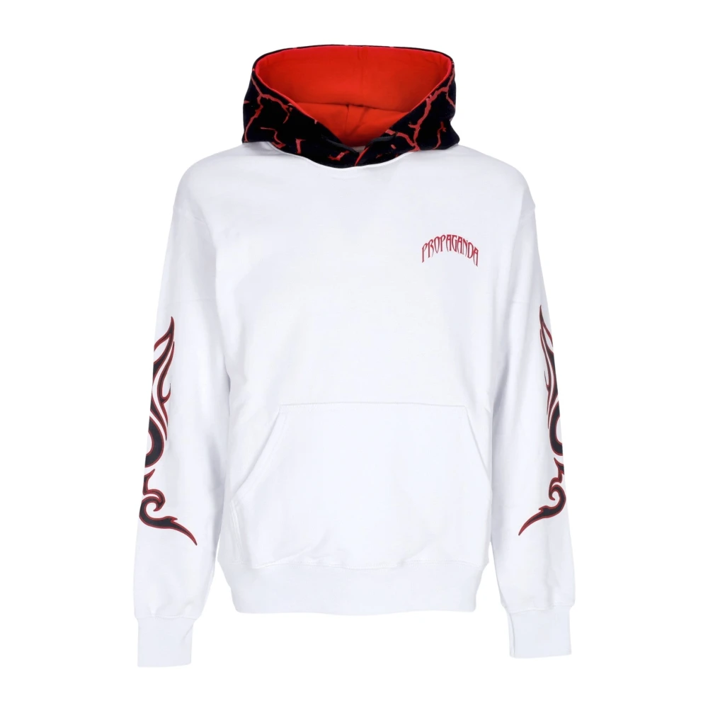 Propaganda , Hoodies, Male, White, M, Triangle Panda Hoodie