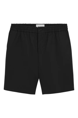 Elastiska shorts med broderad Ami de Coeur