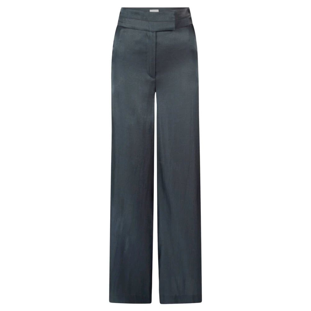 Aaiko Glanzende Giani Broek Gray Dames