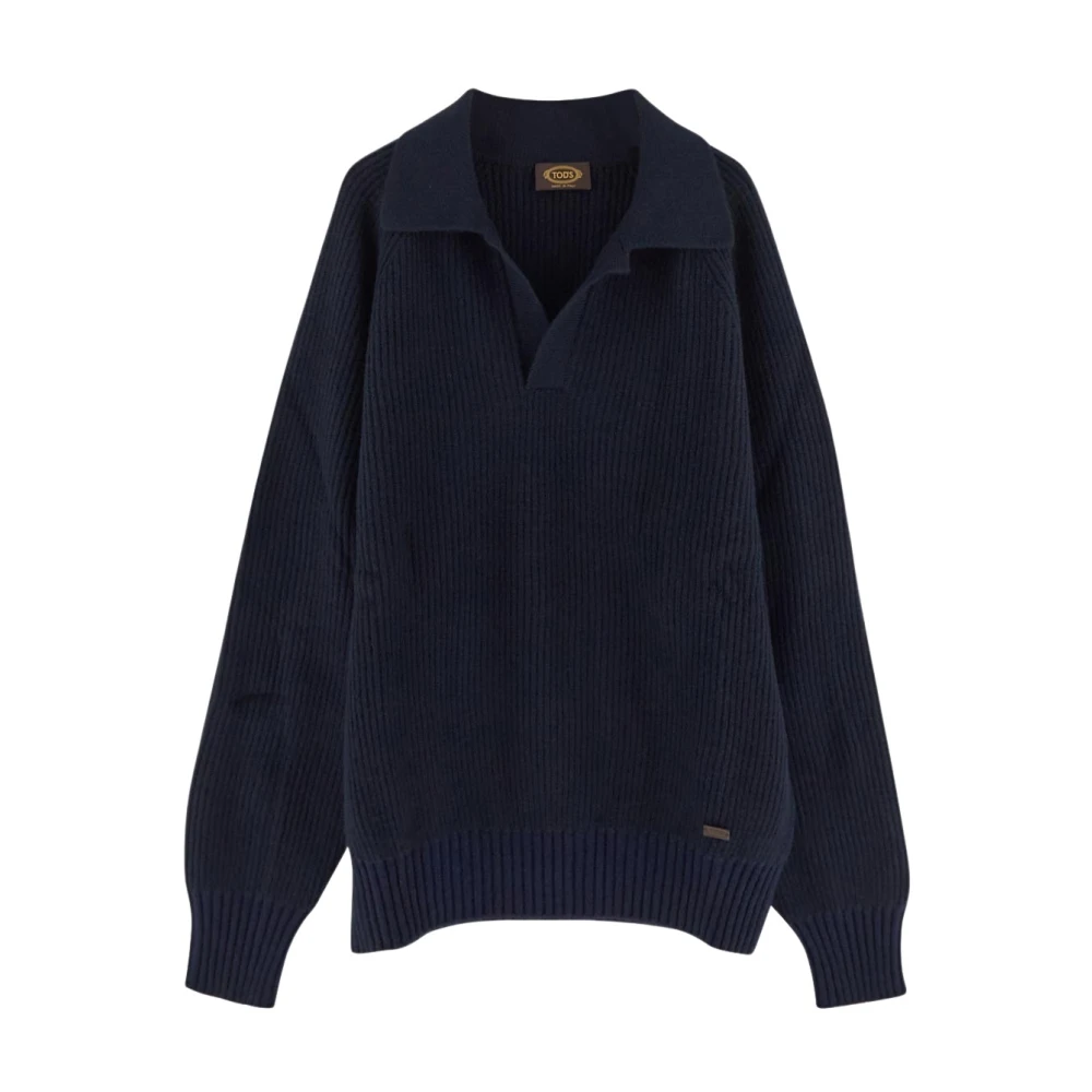 Knitwear > V-neck Knitwear - - Tod's - Modalova