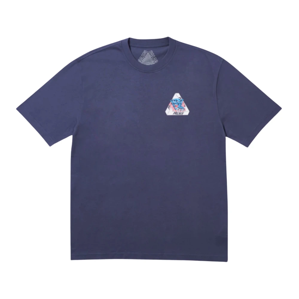 Palace Beperkte oplage Ripped T-shirt Navy Blue Heren