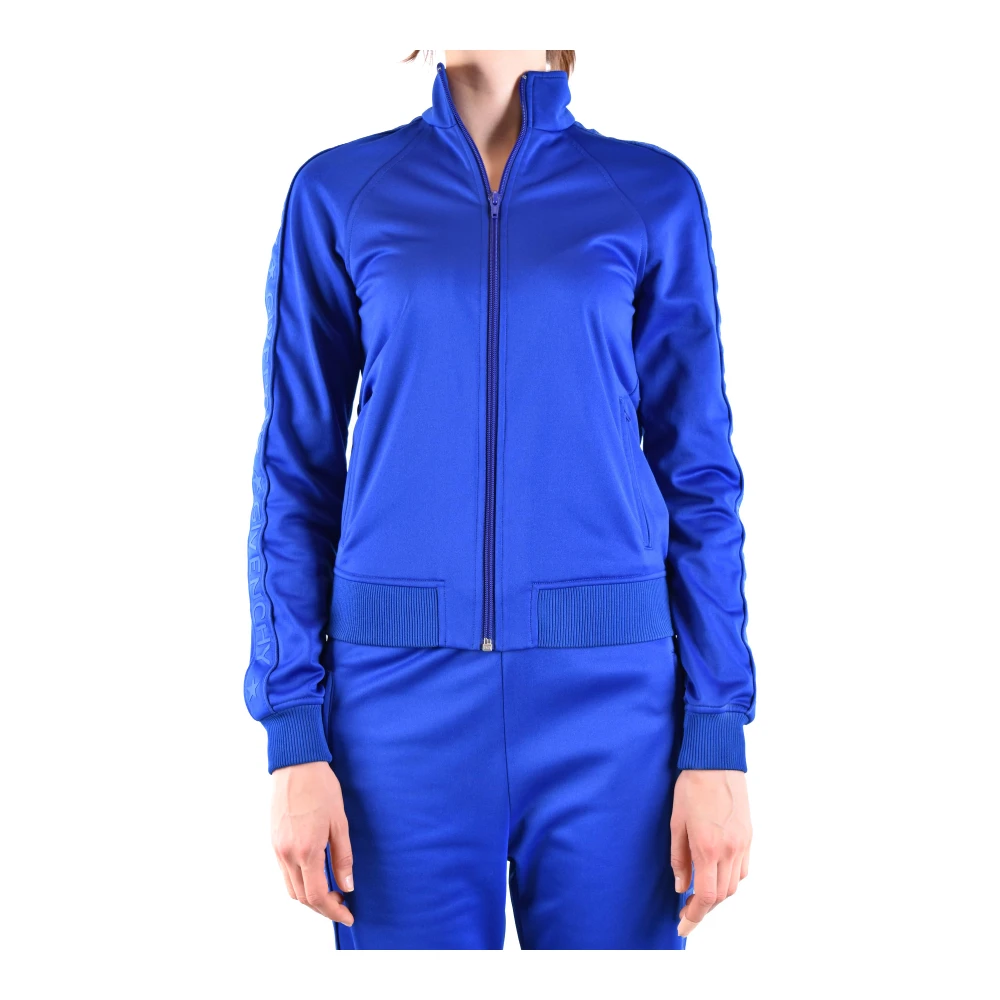 Givenchy Sweatshirt met rits Blue Dames