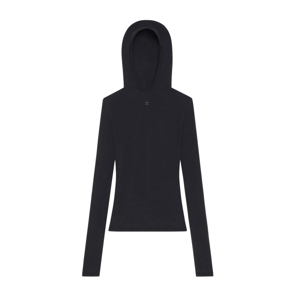 Courrèges Zwarte Sweater Collectie Black Dames