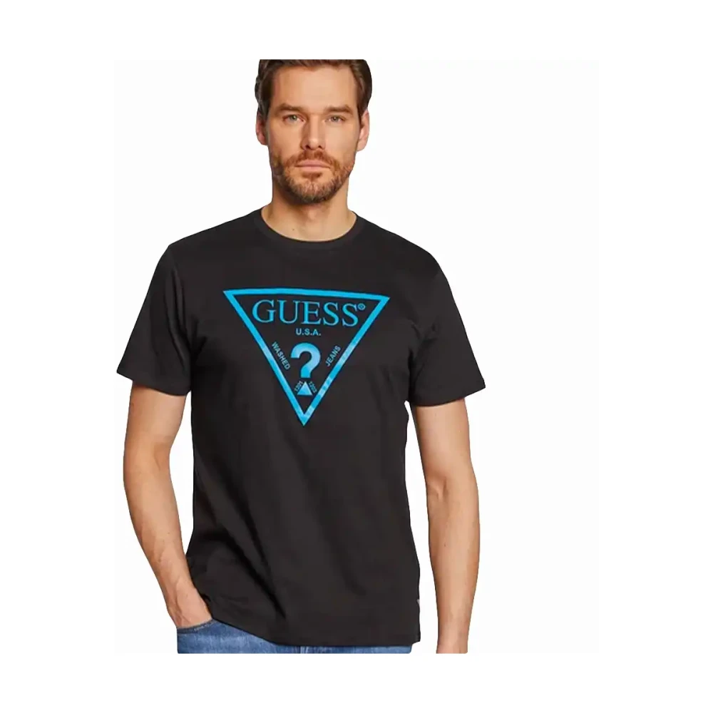 Guess - Tops > T-Shirts - Black - Guess - Modalova