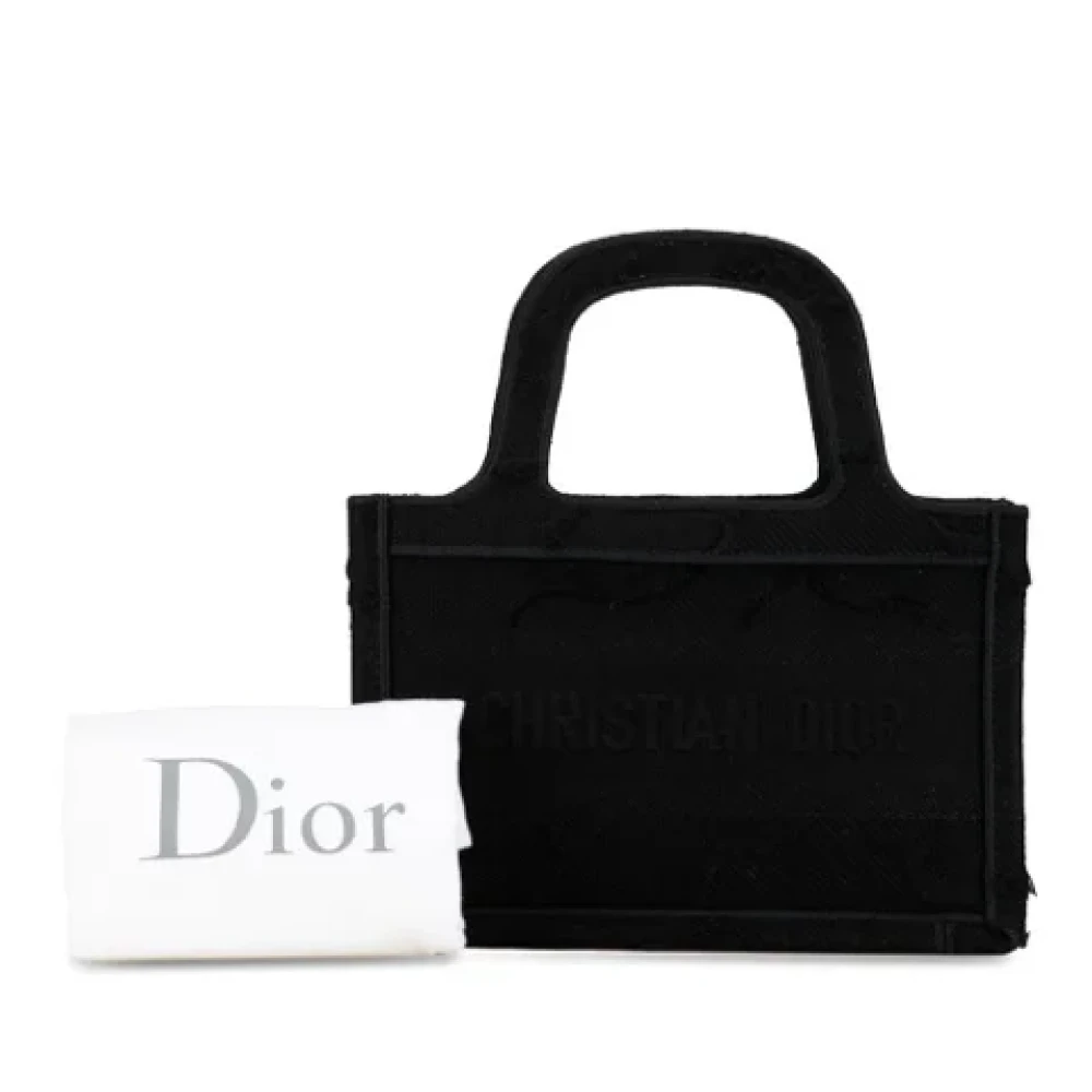 Dior Vintage Pre-owned Canvas dior-bags Black Dames
