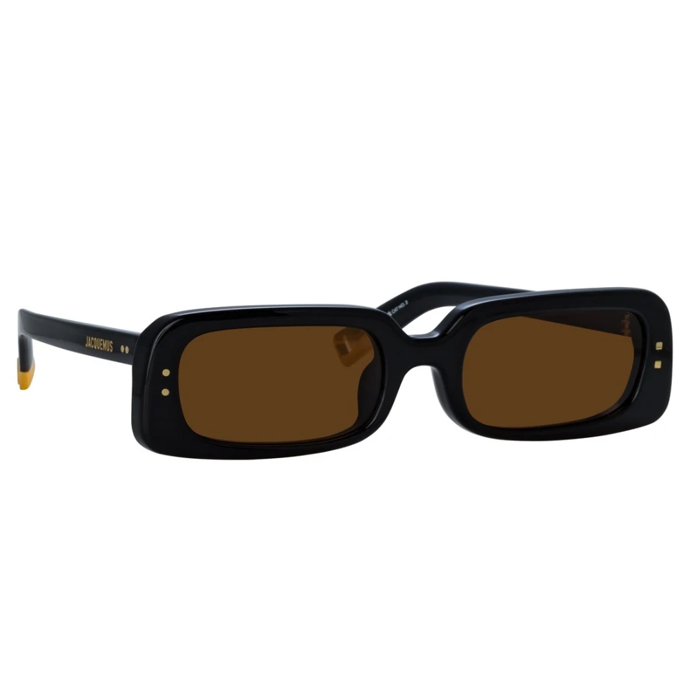 Jacquemus Black Authentic Azzuro Glasses - Premium Quality - Unisex - Sunglasses - 53 Mm - Accessories