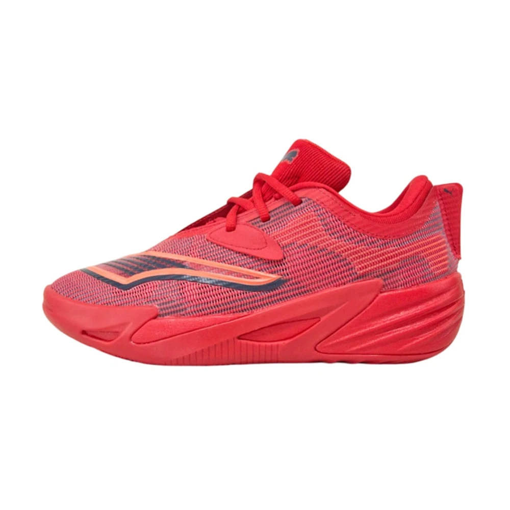 Puma Red Sneakers, Male, 8 Uk, Running Shoes