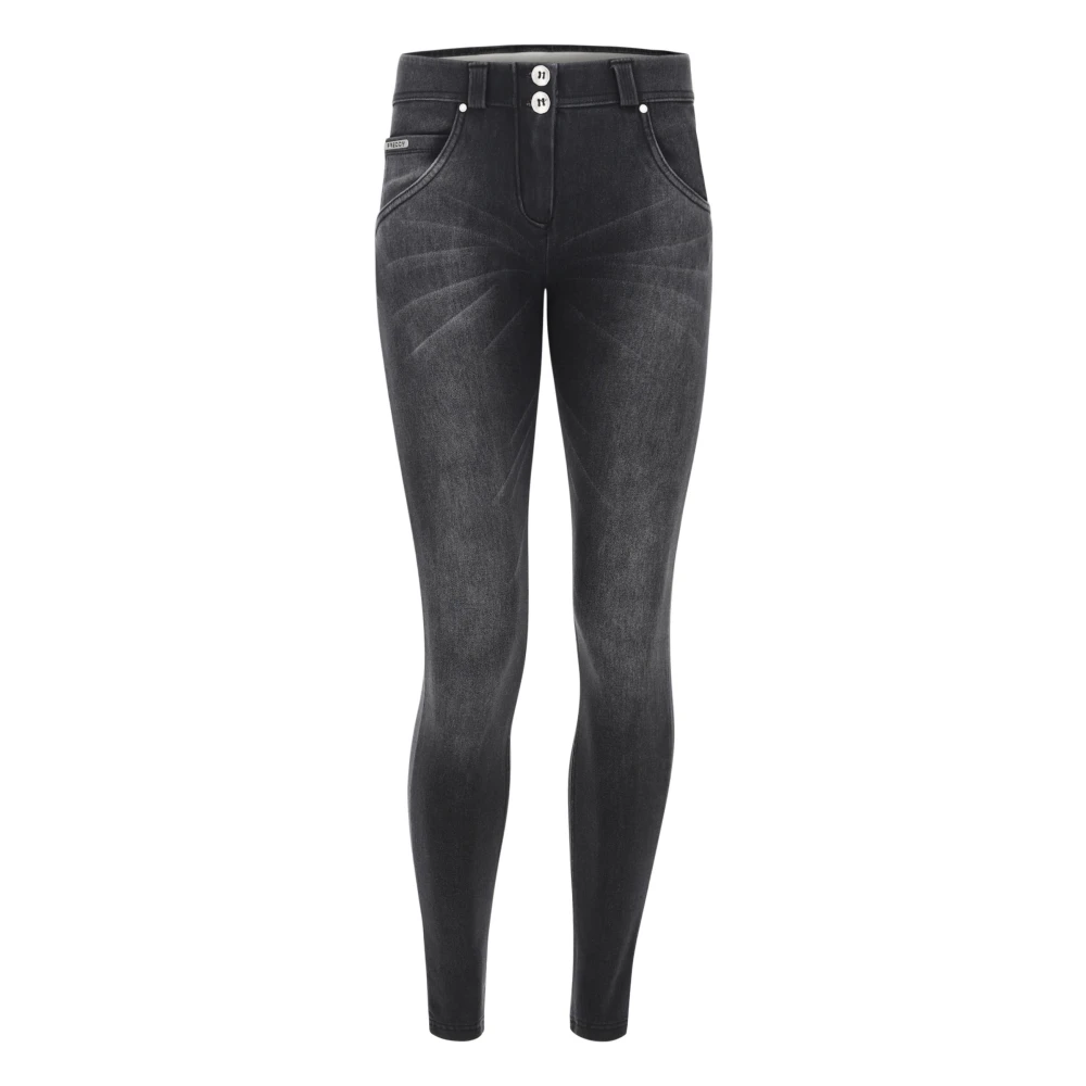 Freddy Black Skinny Fit Jeans, Female, Xs, Wr.up® Skinny Push-Up Jeans