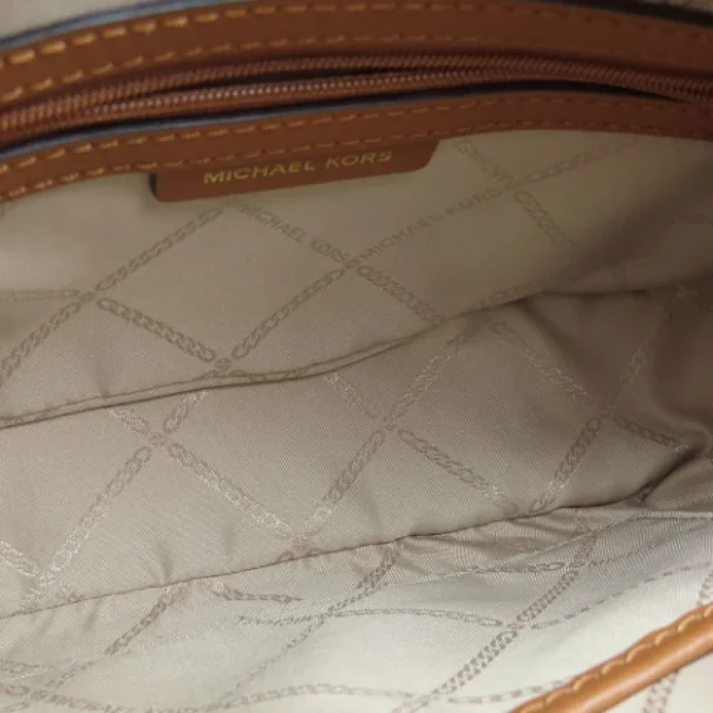 Michael Kors Pre-owned Plastic shoulder-bags Brown Dames