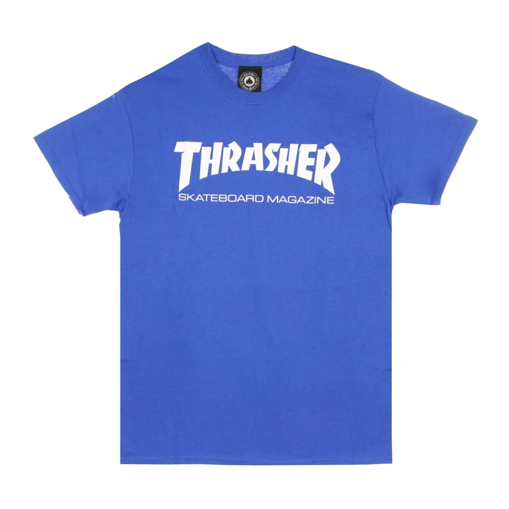 Thrasher T-Shirts Blue Heren