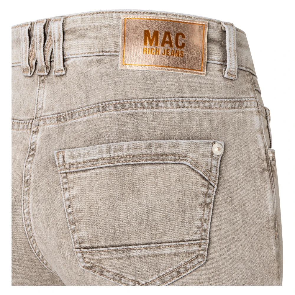 MAC Rijke Slimme Authentieke Denim Jeans Brown Dames