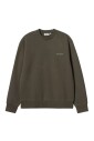 sweat-shirt-a-manches-longues-vert-avec-broderie-script