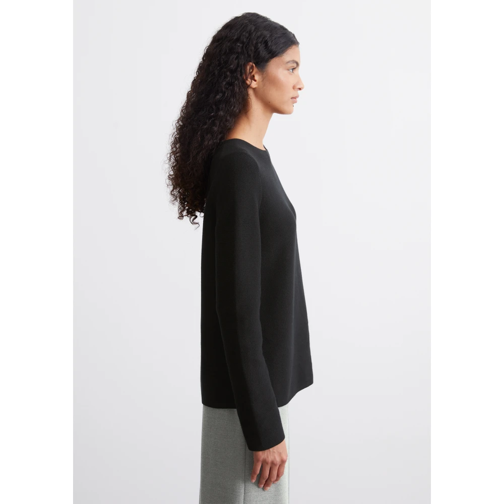 Marc O'Polo Sweater slim Black Dames
