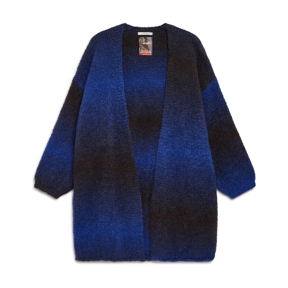 Maliparmi Print Cape Blue Dames
