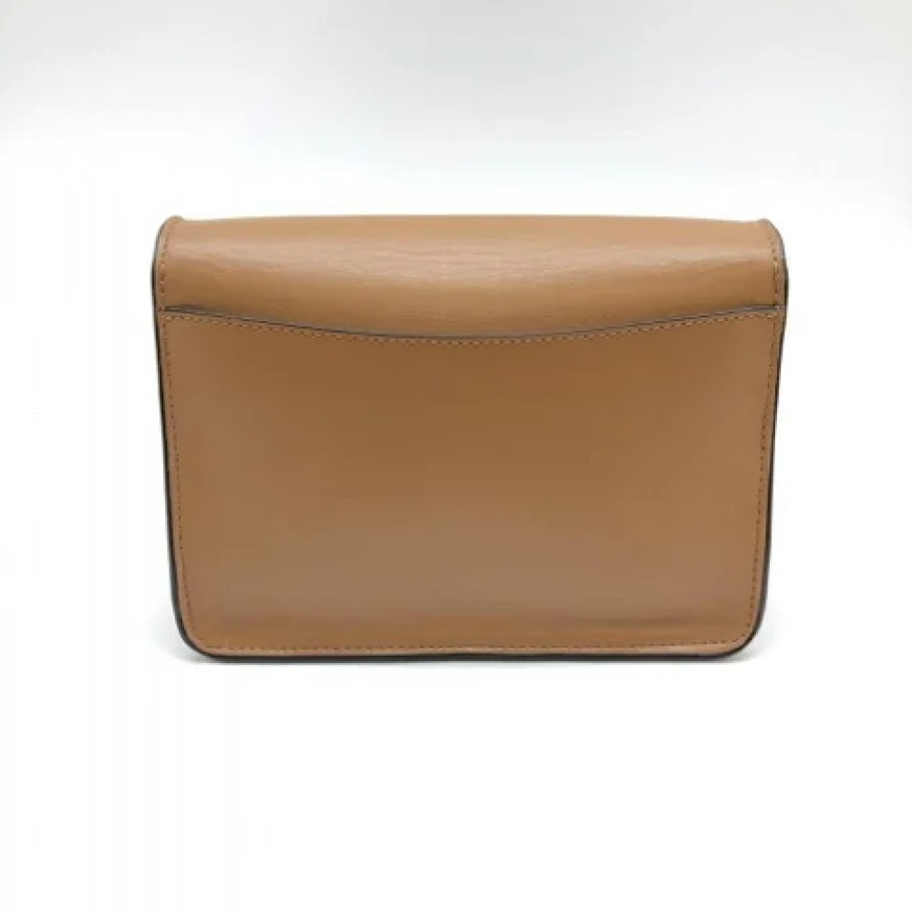 Coach Pre-owned Leather shoulder-bags Brown Dames