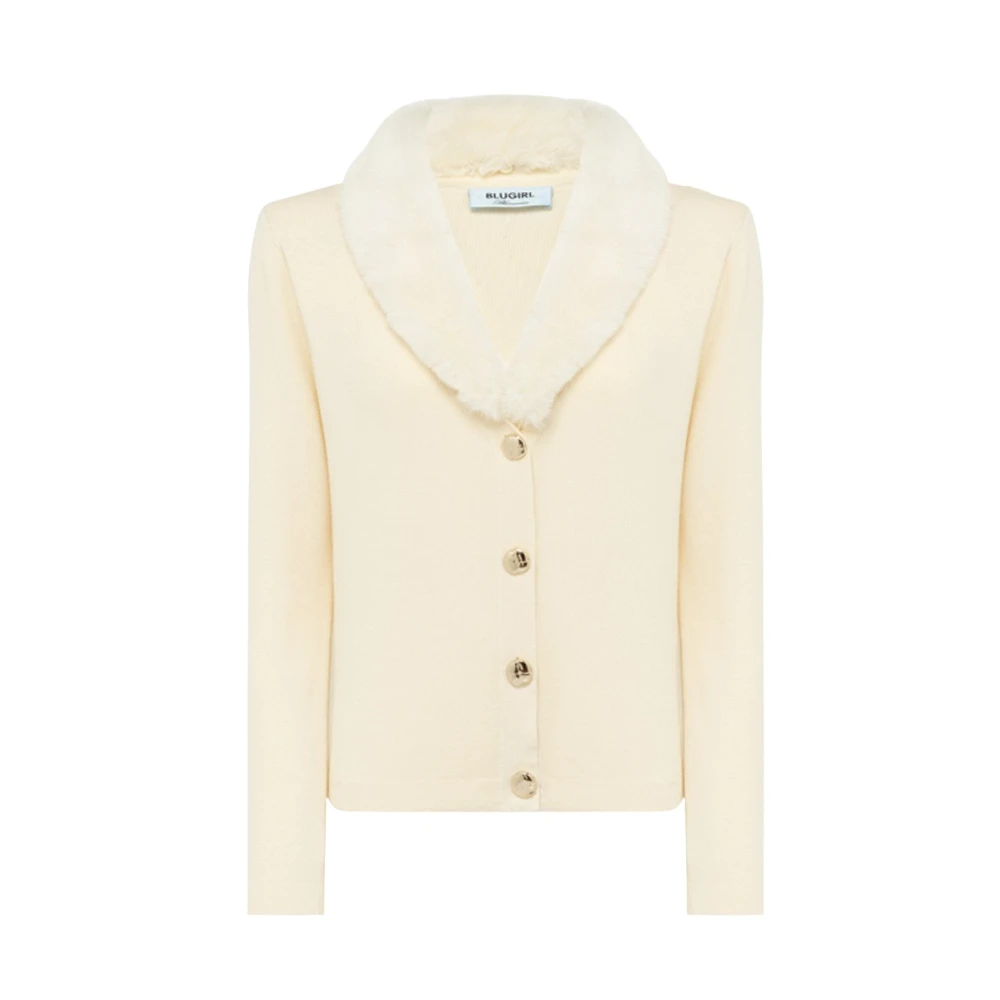 Blugirl Stijlvolle Sweaters Collectie Beige Dames