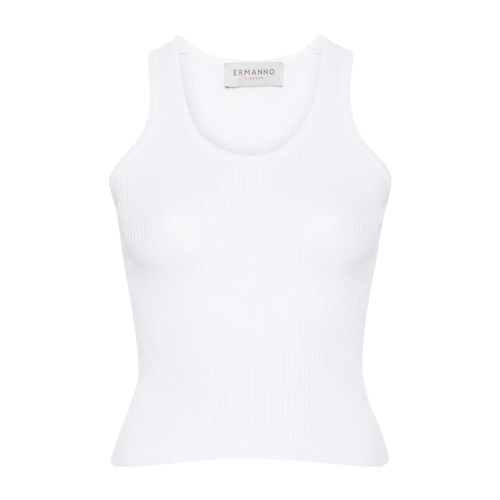 Tops > Sleeveless Tops - - Ermanno Scervino - Modalova