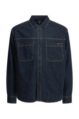 Arbetsdenimskjorta