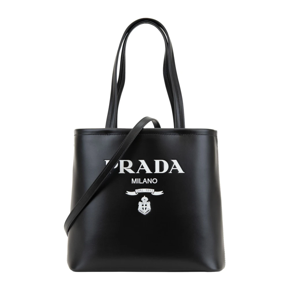 Prada Women's Black Shopping Bags, One Size, Stylish Crossbody Bag