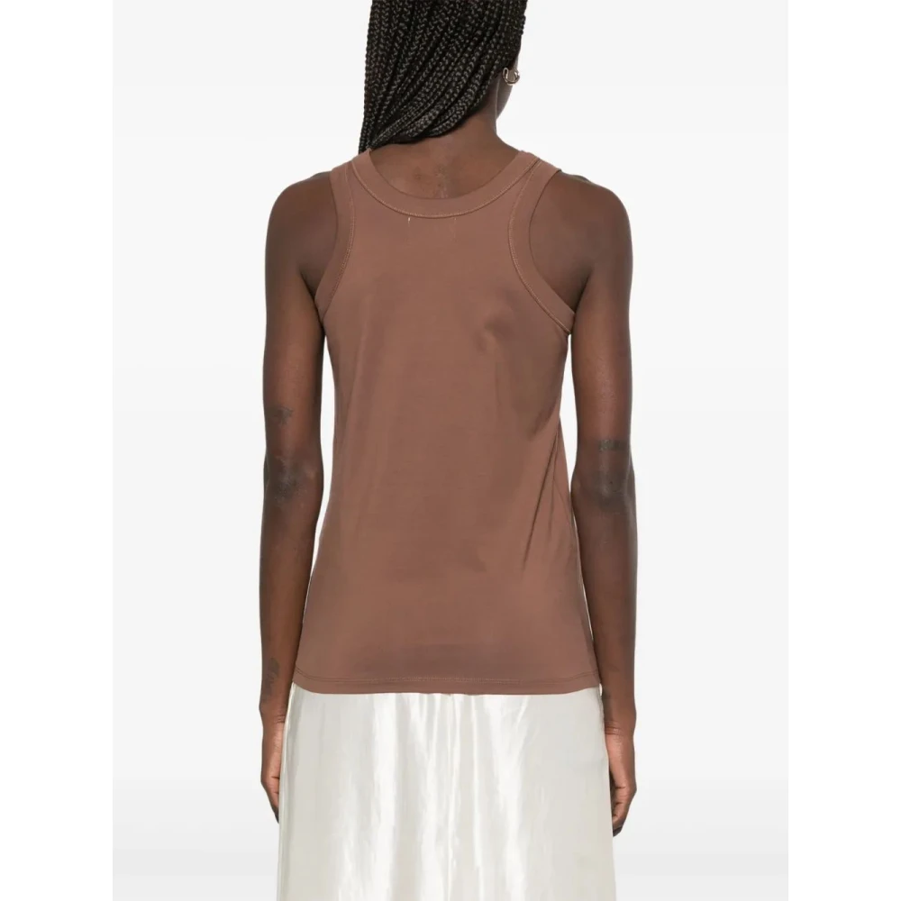 Loulou Studio Stijlvolle Tanktop voor Vrouwen Brown Dames