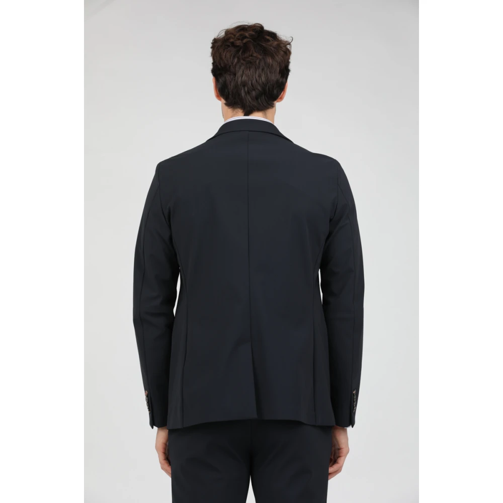 RRD Microfantasia Technische Stoffen Jas Blue Heren