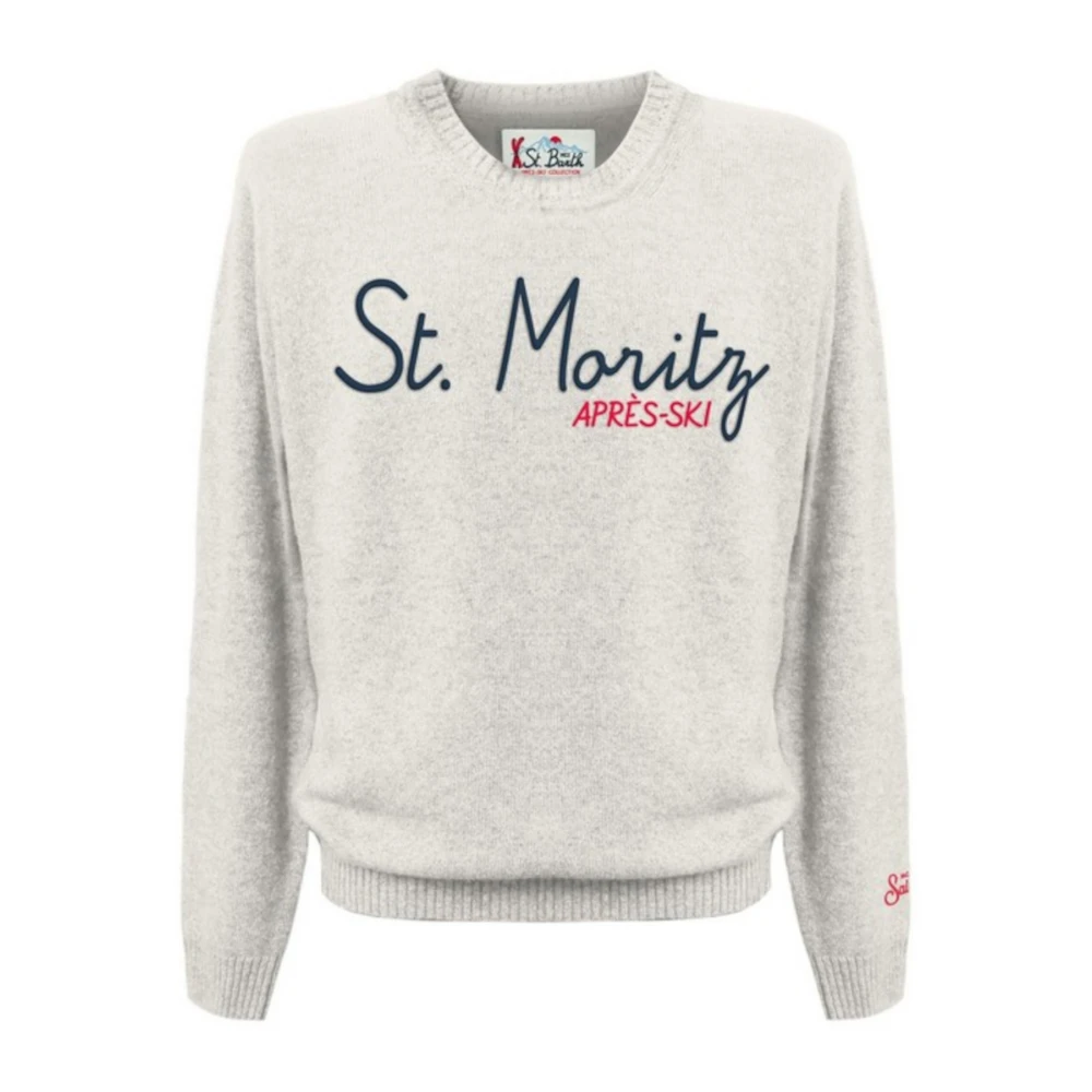 MC2 Saint Barth Witte Sweaters voor Mannen White Heren