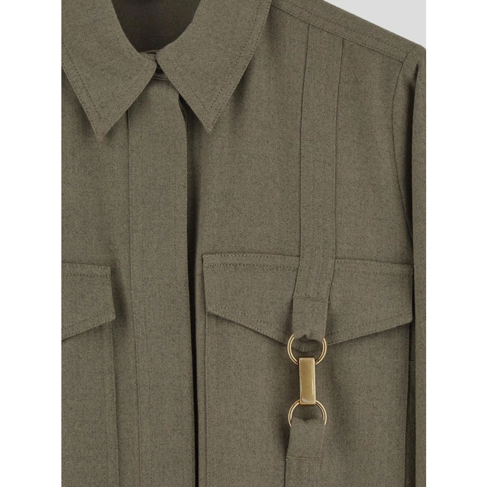 Stella Mccartney Damesmode Shirt Green Dames