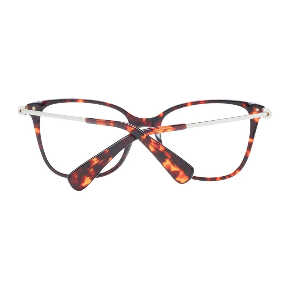 Max Mara Bruine Vierkante Optische Monturen Stijlvol Ontwerp Brown Dames