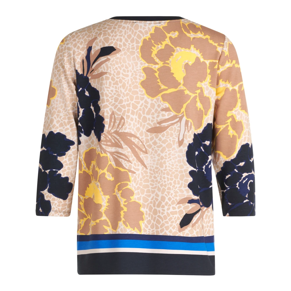 Betty Barclay Gestreept shirt met geribbelde manchetten Multicolor Dames