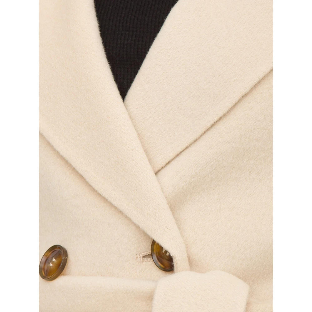 Marella Stijlvolle Winterjas voor Vrouwen Beige Dames