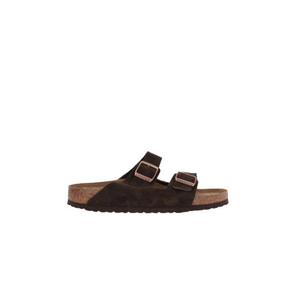 Birkenstock Arizona SFB Sandaler Brown, Dam