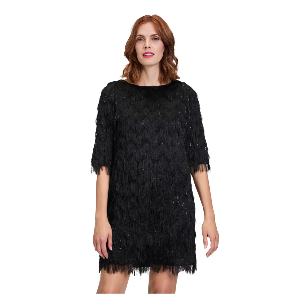 Vera Mont Franje Avondjurk Black Dames