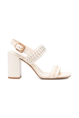 Vävda Slingback-sandaler