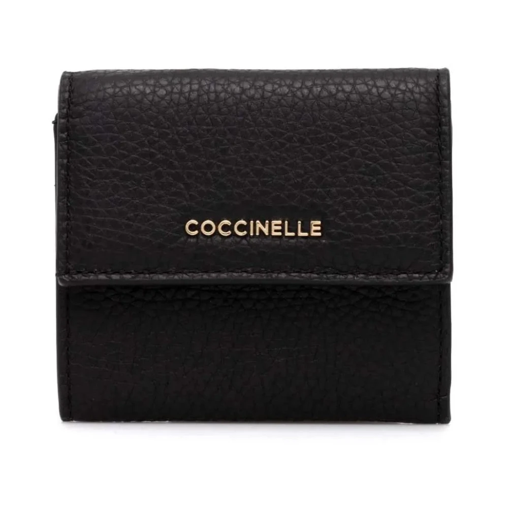 Coccinelle - Metallic Soft Mini Wallet - Accessories - Damen - Schwarzk - One Size - Bild 3