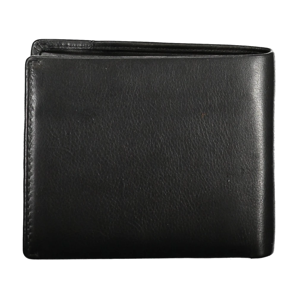 Valentino by Mario Valentino Herenportemonnee met Muntvak en Kaartsleuven Black Heren