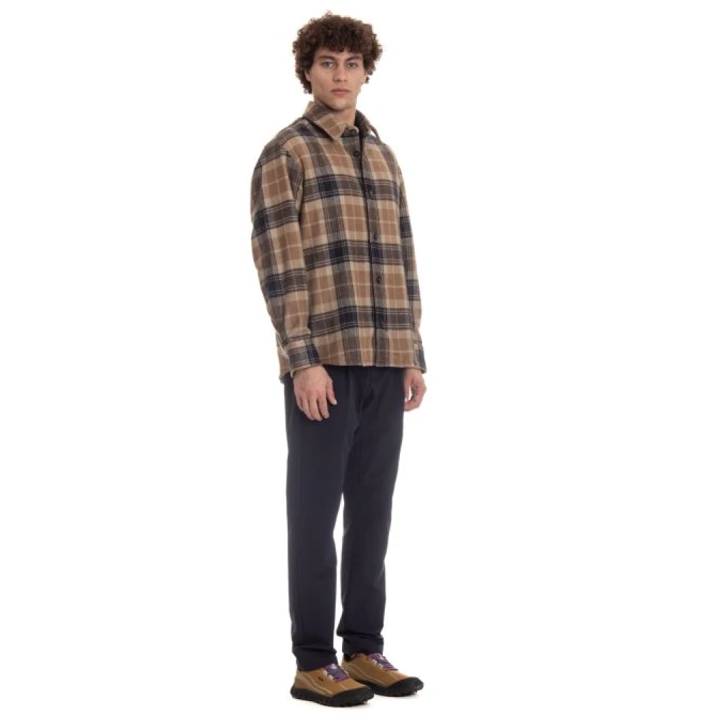 A.p.c. Italiaanse Stijl Knoopshirt Beige Heren