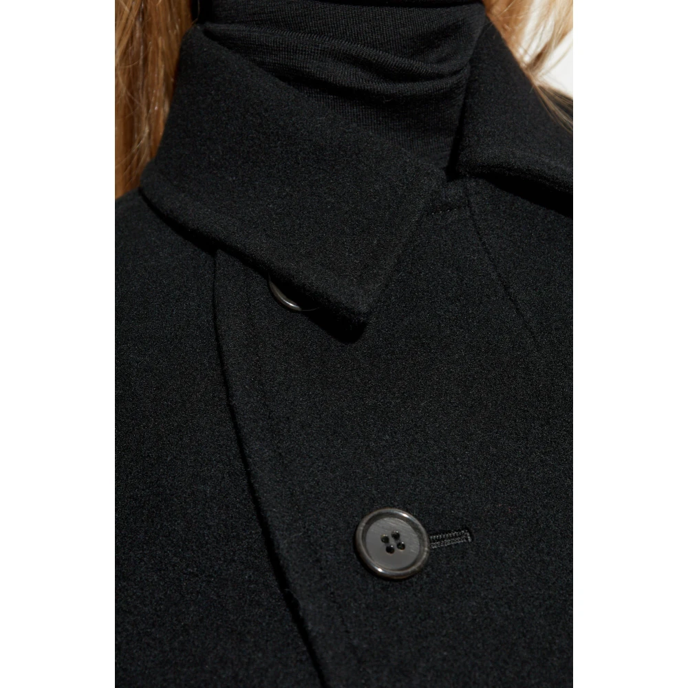 Comme des Garçons Double-breasted jas Black Dames
