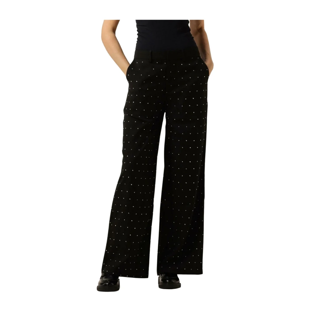 Refined Department Zwarte Broek Neya Black Dames