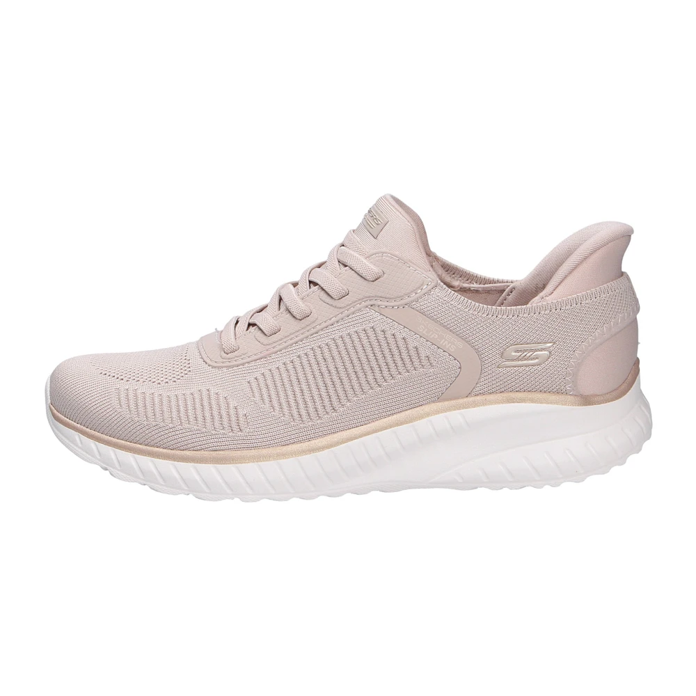 Skechers Bobs Squad Dames Schoenen Beige