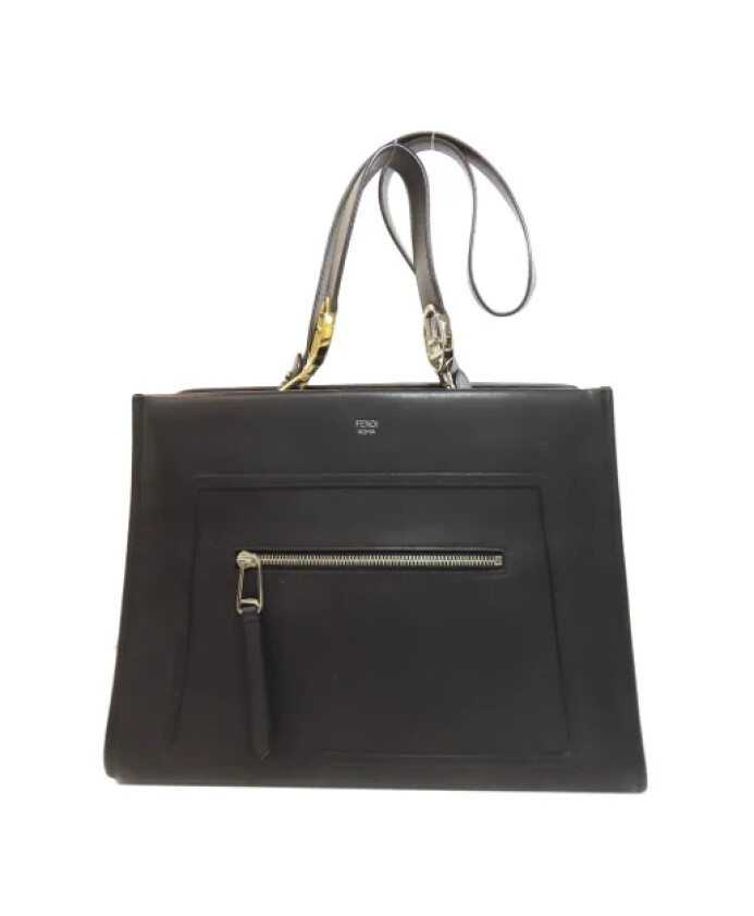 pre-owned-cuir-sacs-fendi