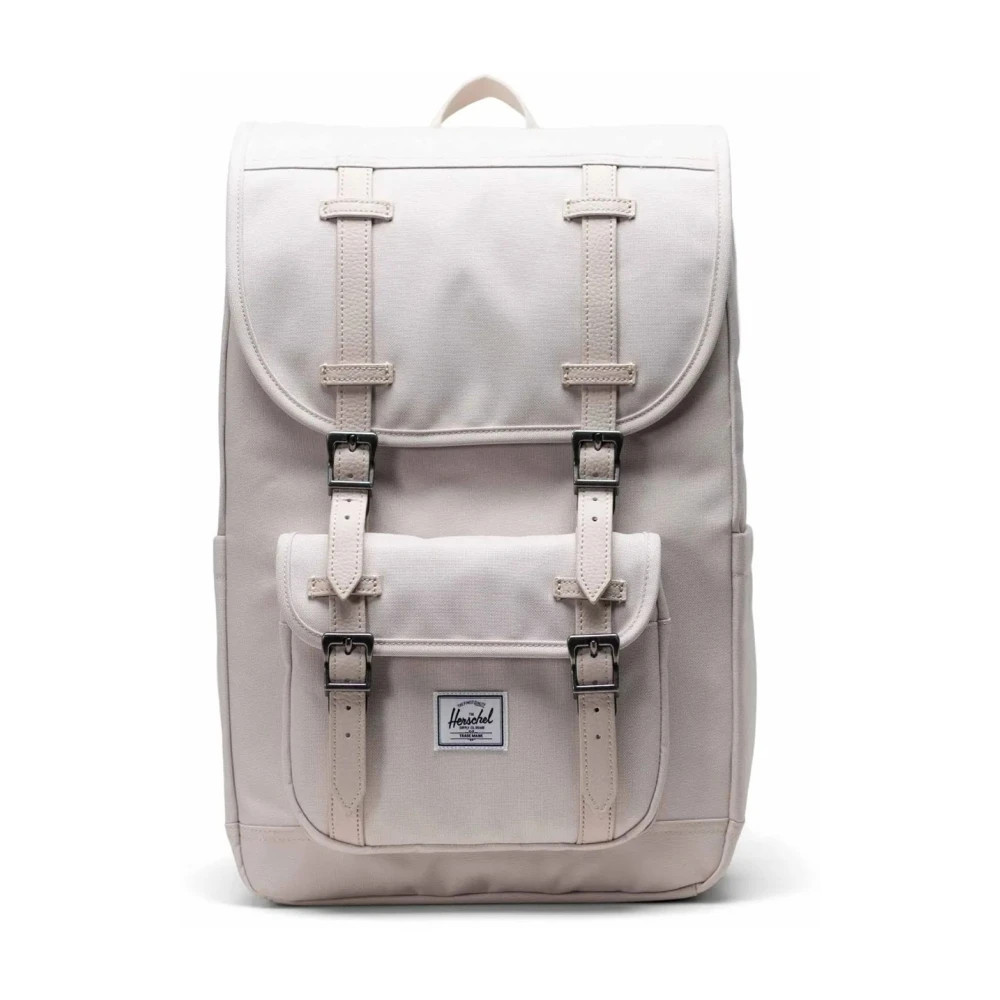 Herschel Men's Beige Cotton Backpack Spring/Summer 2024 - Backpacks - One Size - Bags