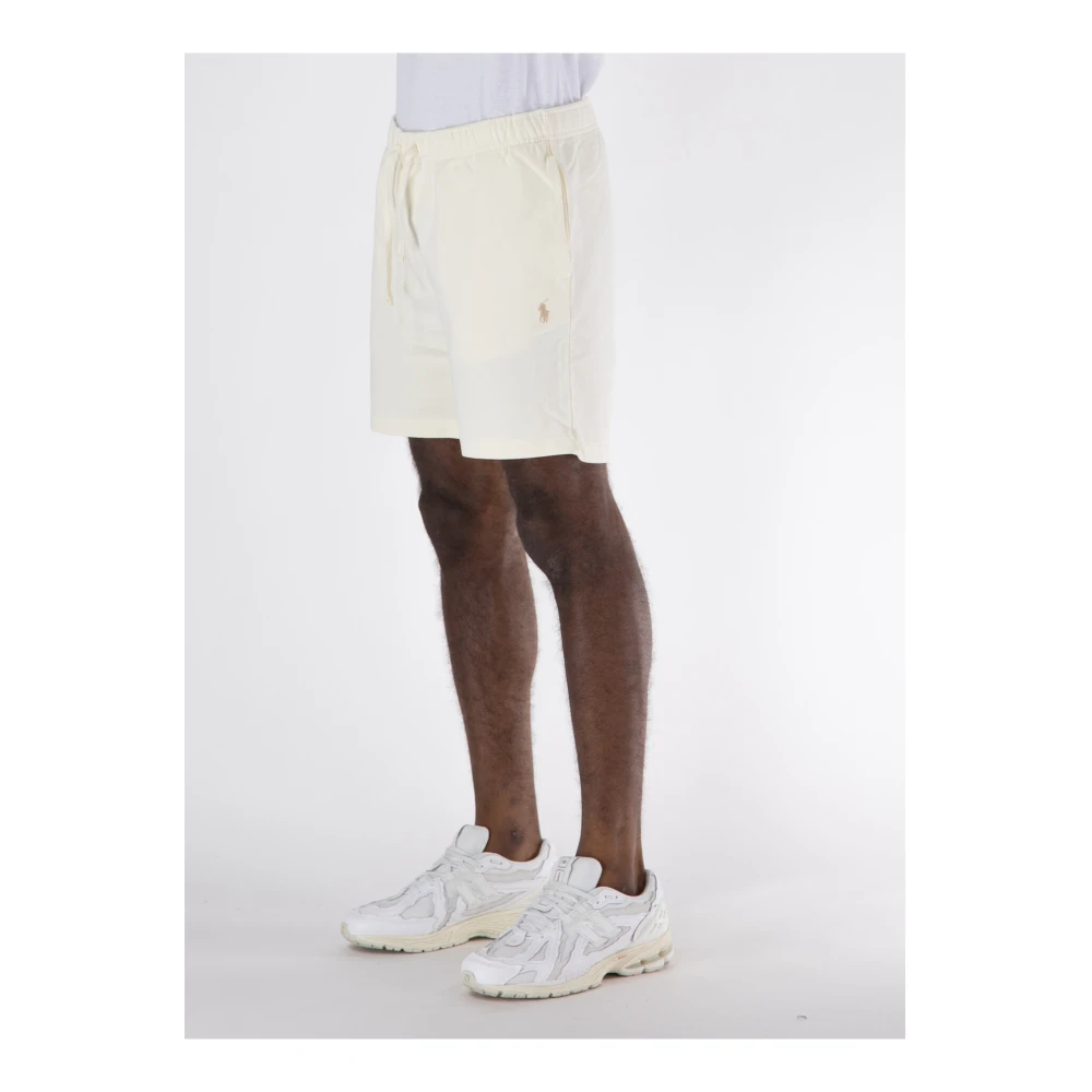 Ralph Lauren Essentiële Logo Shorts White Heren