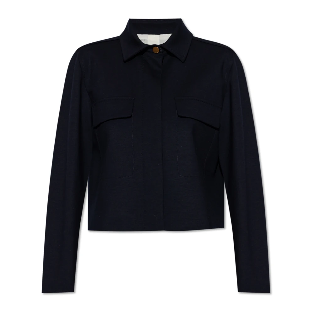 Max Mara Korte jas 'Talamo' Blue Dames