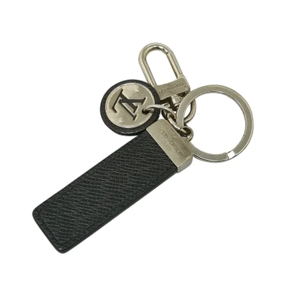 Louis Vuitton Vintage Pre-owned Metal key-holders Black Dames
