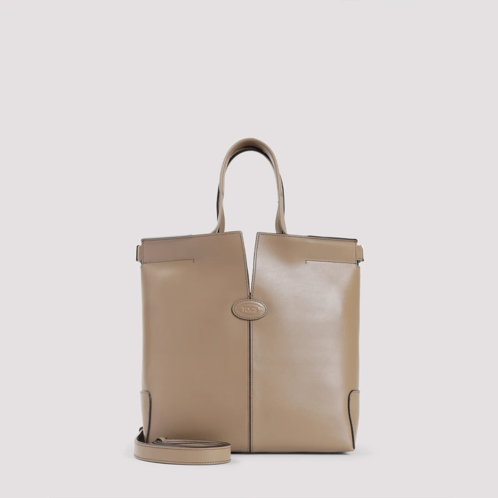 TOD'S Nude & Neutrals Shopper Tas Beige Dames