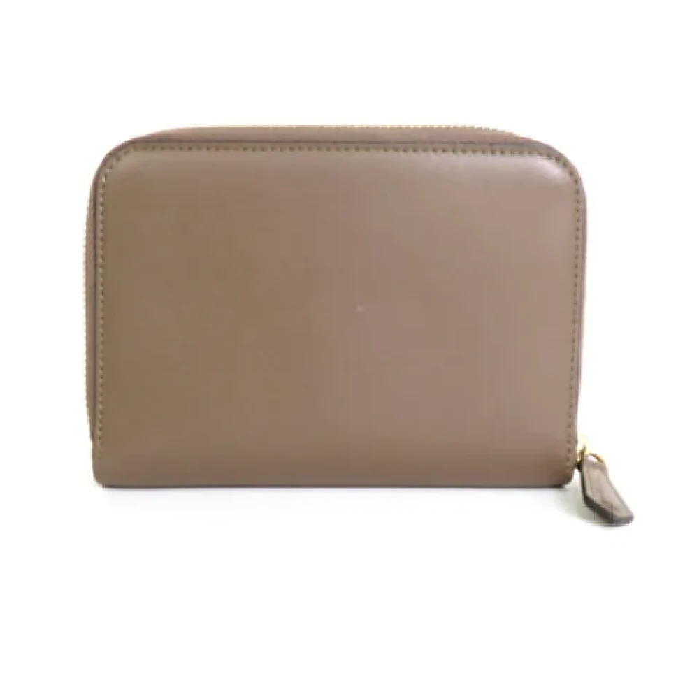 Fendi Vintage Pre-owned Leather wallets Brown Dames