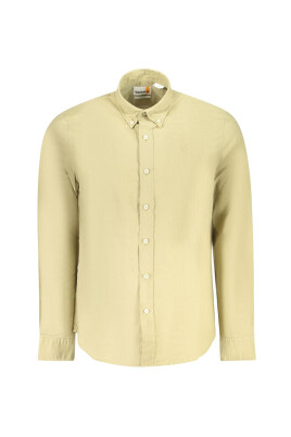 chemise-homme-en-coton-beige