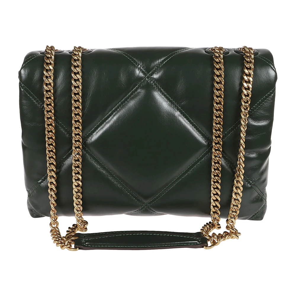 TORY BURCH Diamant Quilt Convertible Schoudertas Green Dames