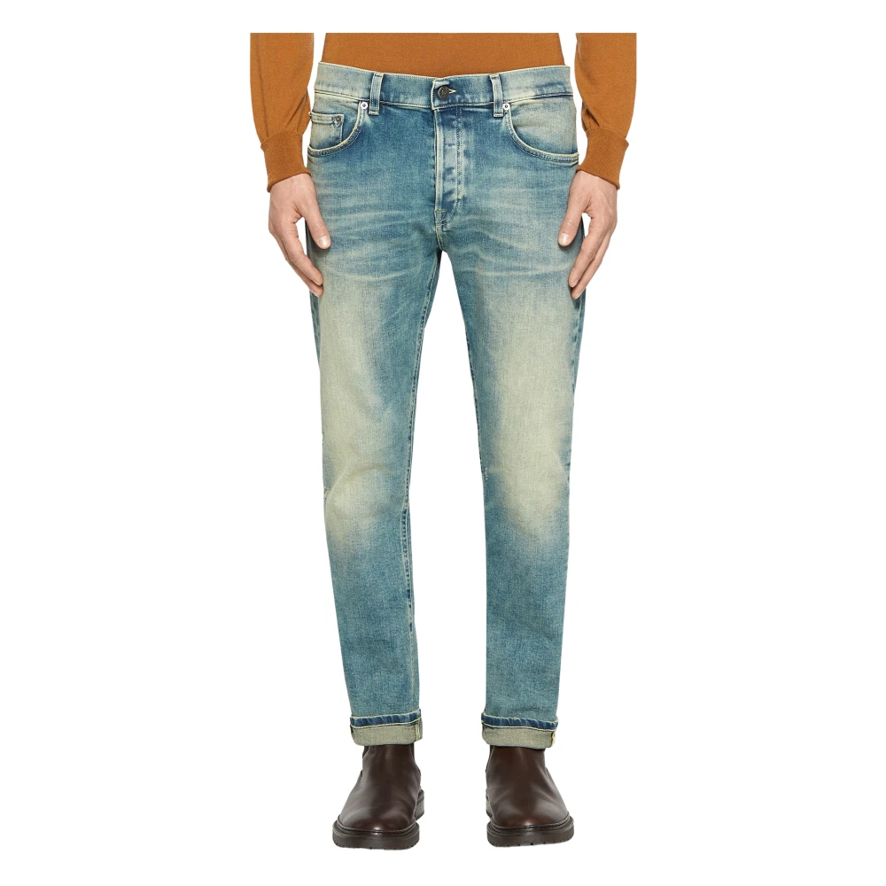 Dondup Stijlvolle Denim Jeans Blue Heren